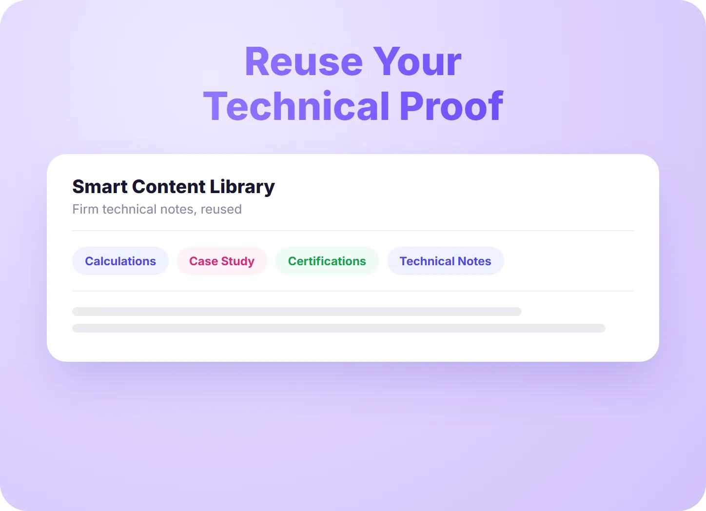 Show Technical Proof Without Rewriting It
